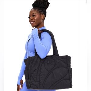 BuffBunny Pillow Tote-Black